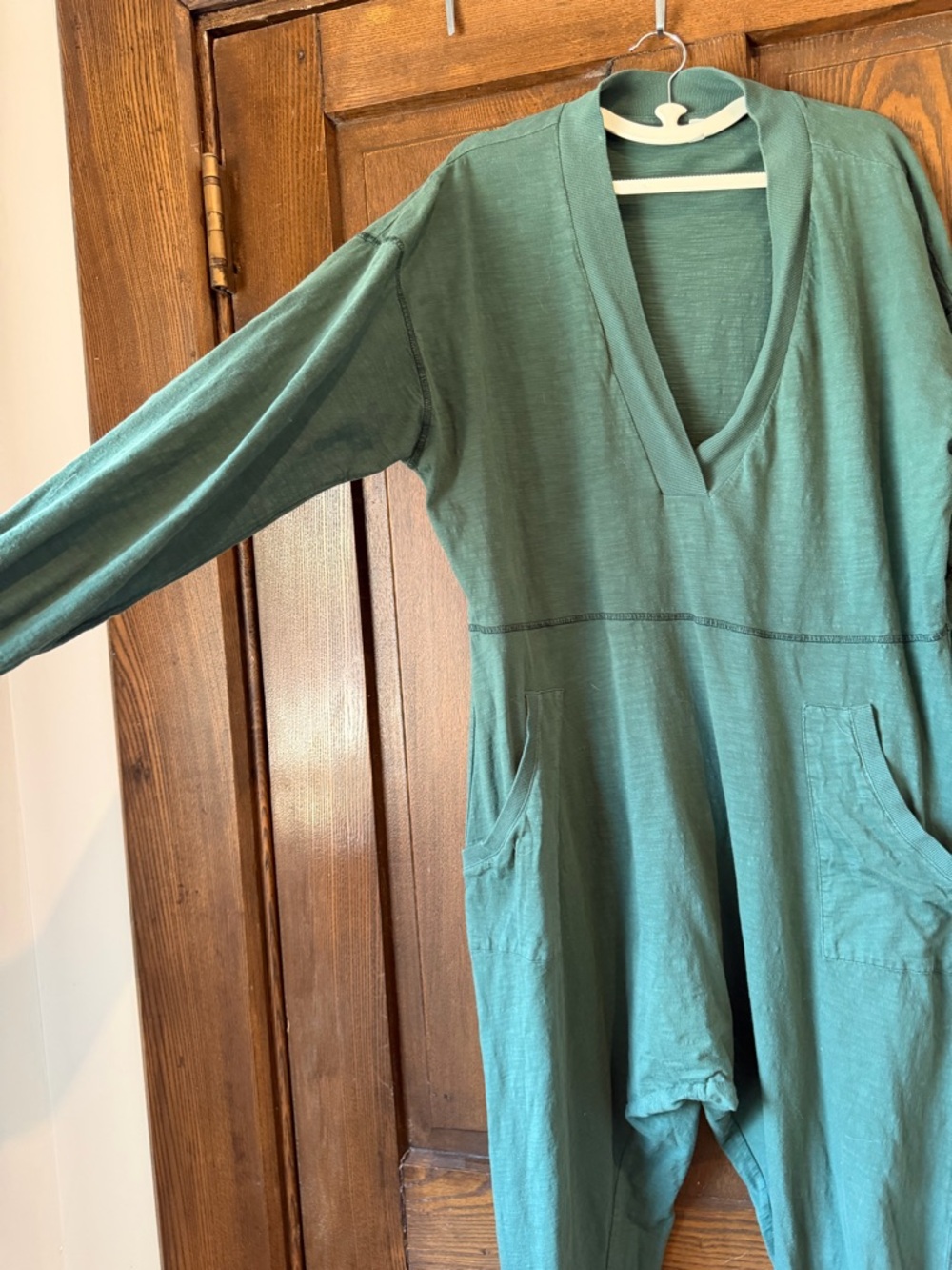 Free People Teal Green Jumpsuit